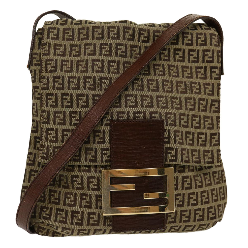 FENDI Zucchino Shoulder Bag